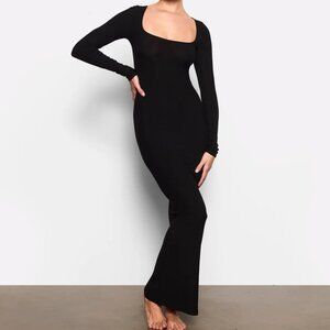 Skims Soft Lounge Long Sleeve Dress